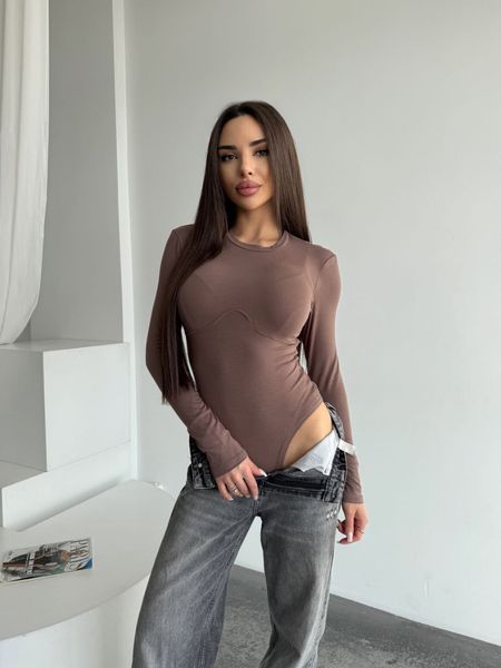 Боді (42-44) чорний 1690-1 фото